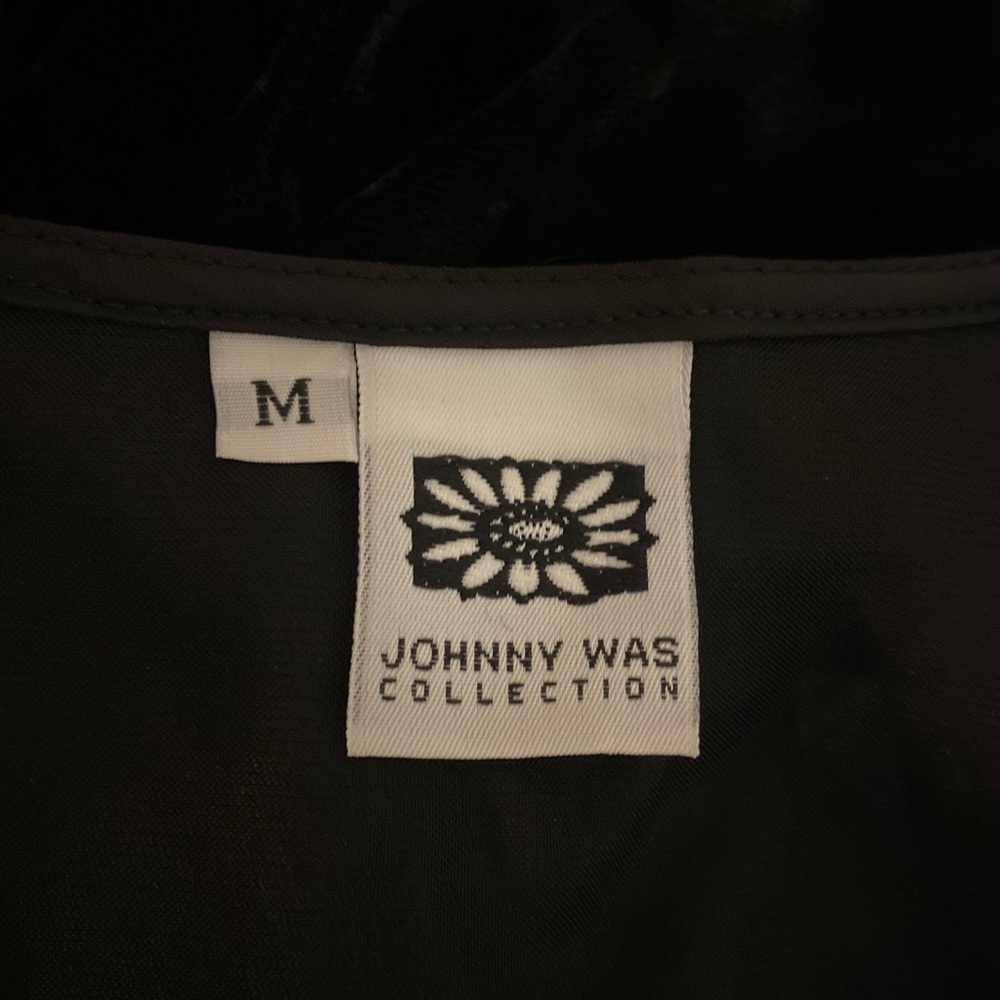 “JOHNNY WAS” Vintage 90’s Velvet Jacket - Picture 12 of 14